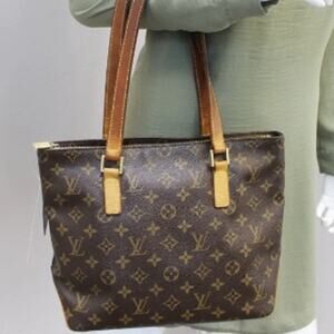 💎✨STUNNING✨💎AUTHENTIC Louis Vuitton Cabas Piano Tote Bag Hand bag Brown